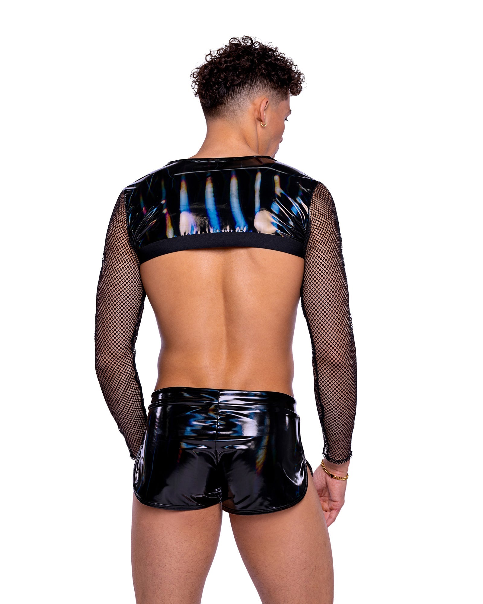 Groove & Glow: Iridescent Shorts
