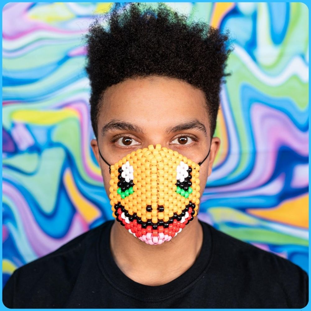 Dragon Kandi Mask (Round)
