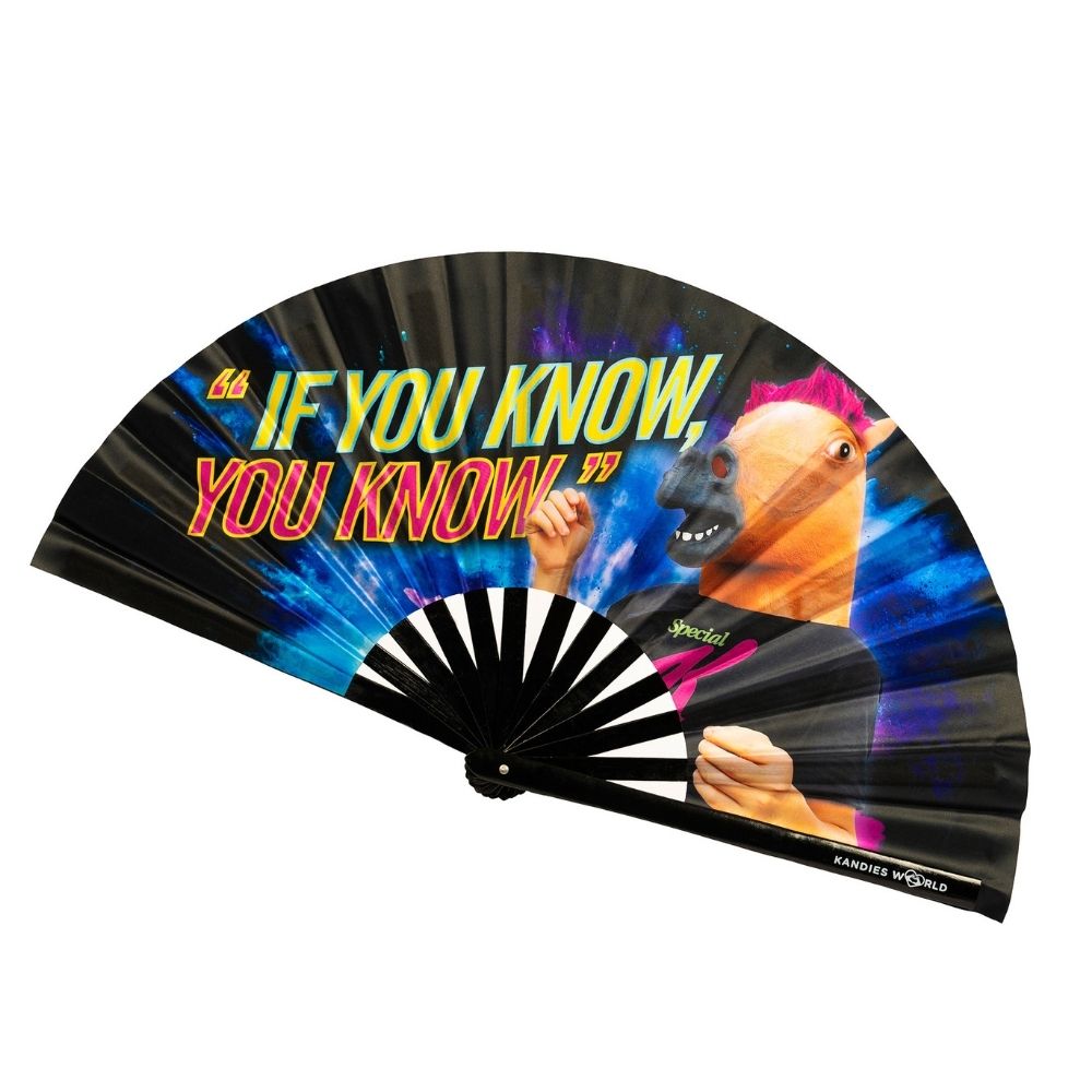 If You Know You Know Hand Fan