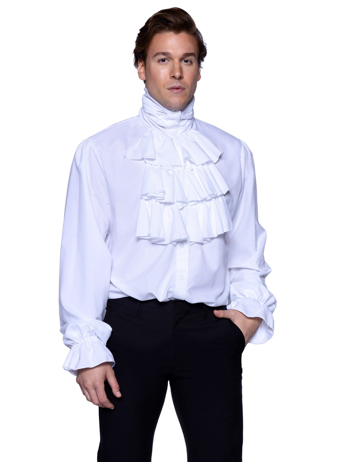 Men's Ruffle Front Costume Shirt