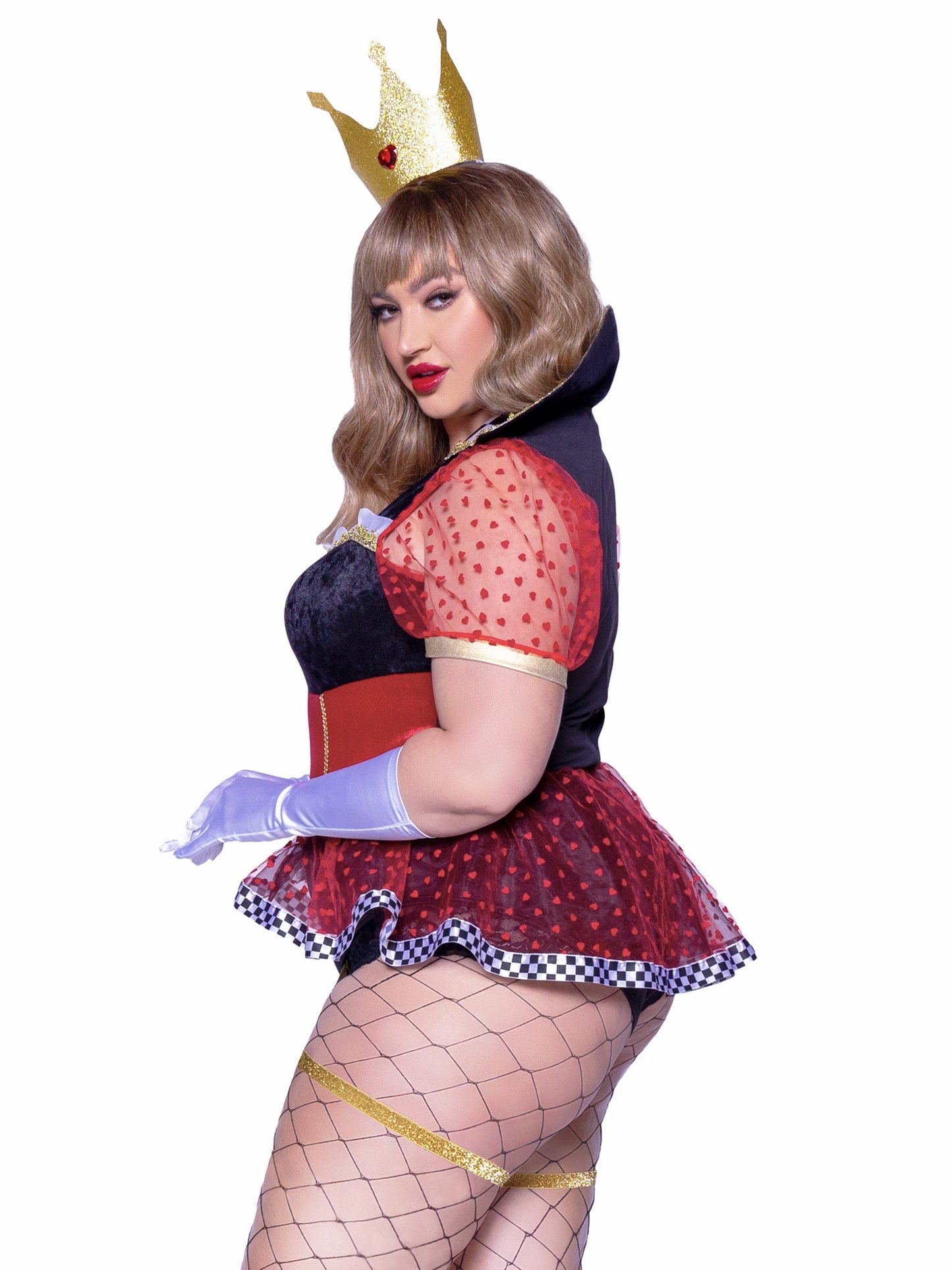 Plus Ravishing Red Queen Costume