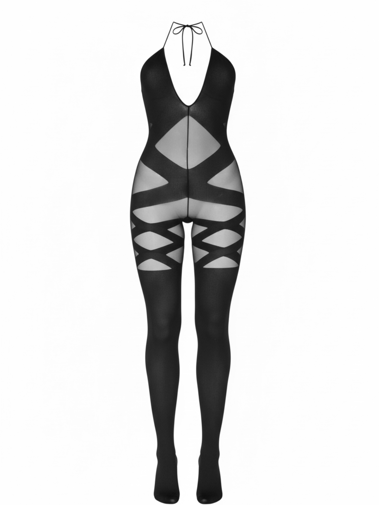 Feels Like Love Opaque Bodystocking