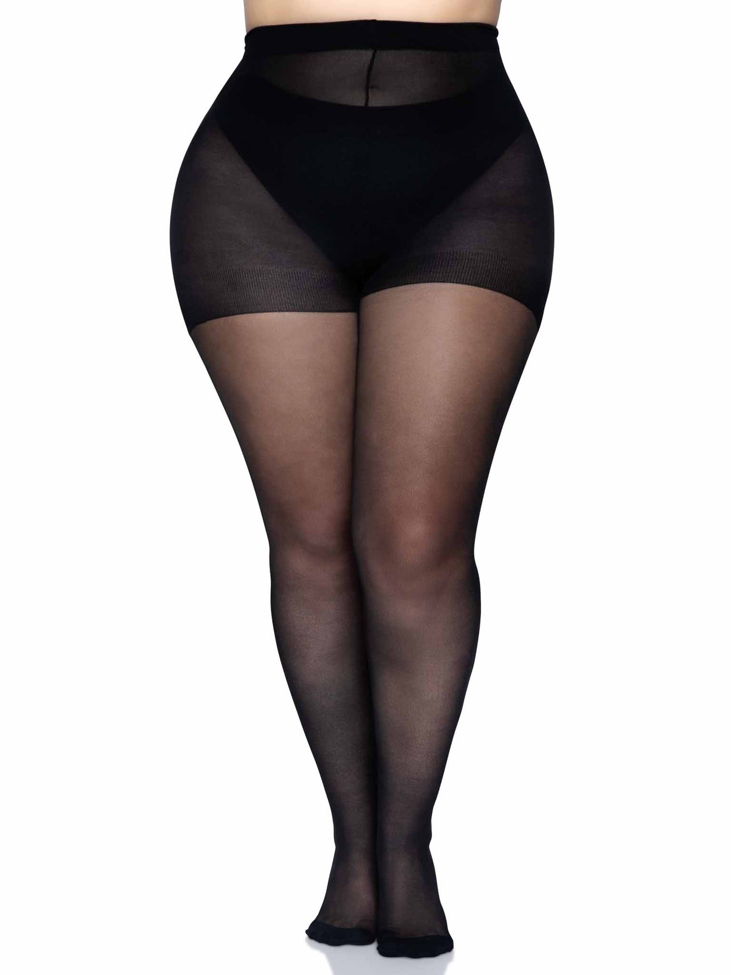 Nyx Sheer Cuban Heel Tights