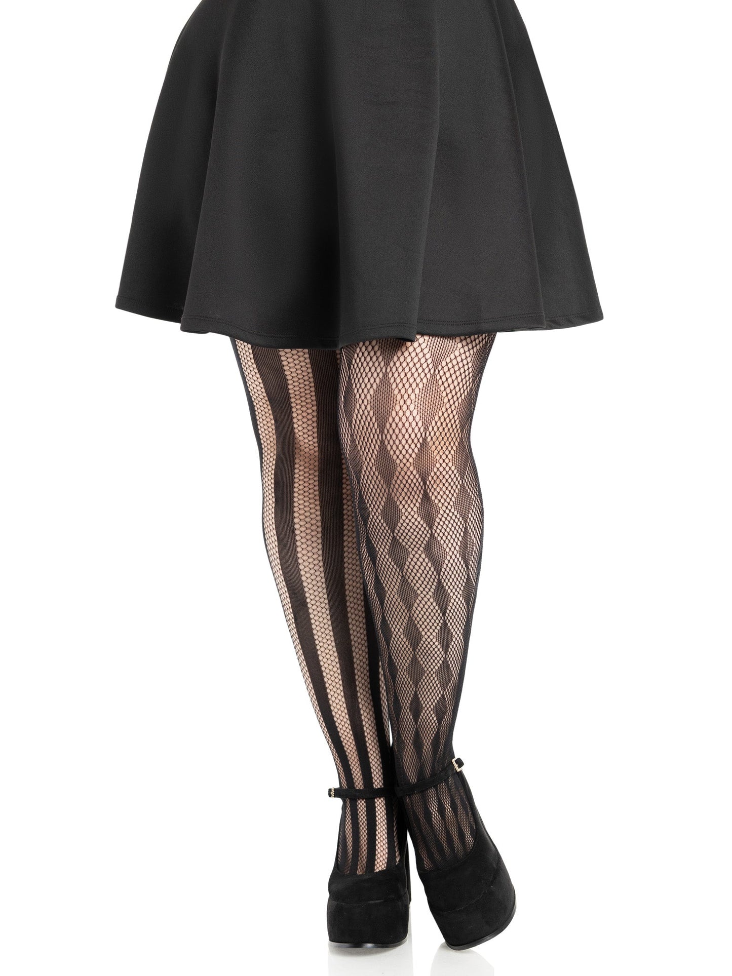 Harlequin Net Tights