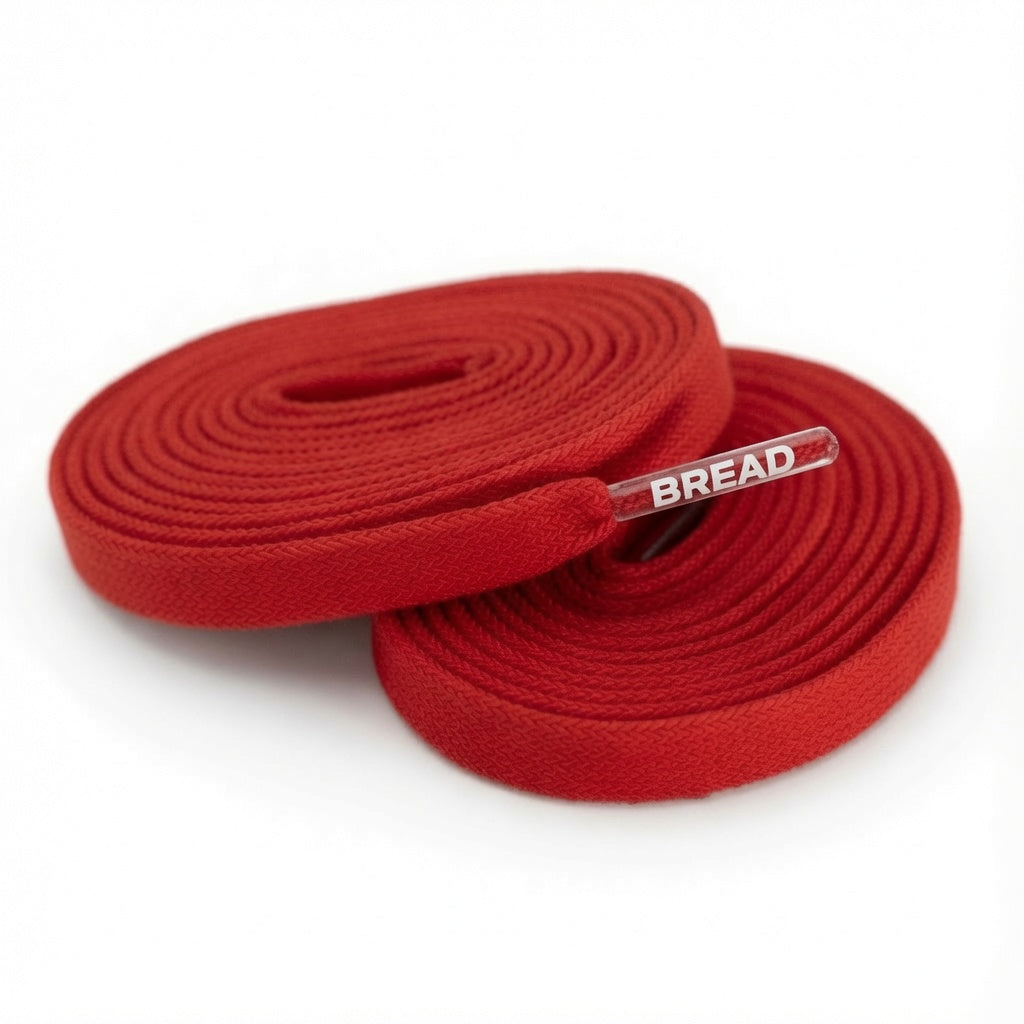 Bold Red Elastic Shoelaces
