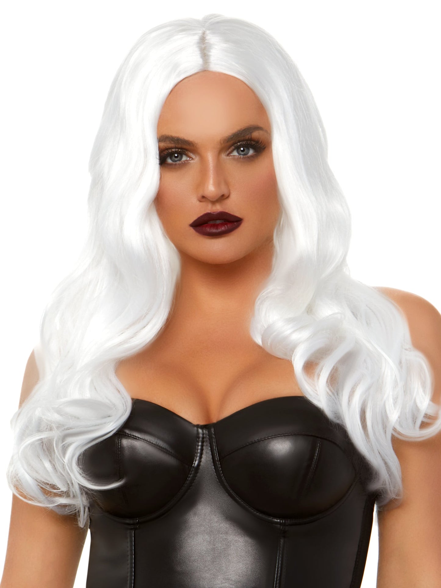 27" Long Wavy Center Part Wig