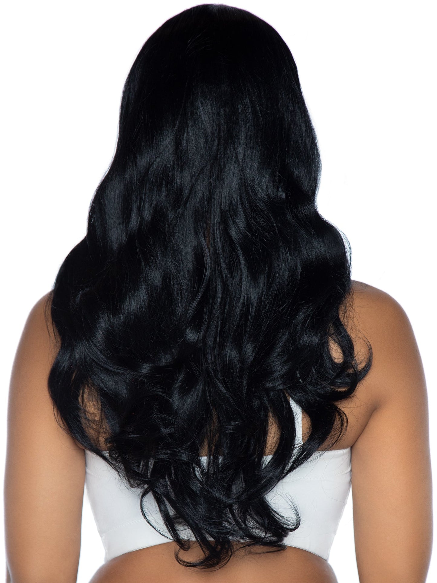 27" Long Wavy Center Part Wig