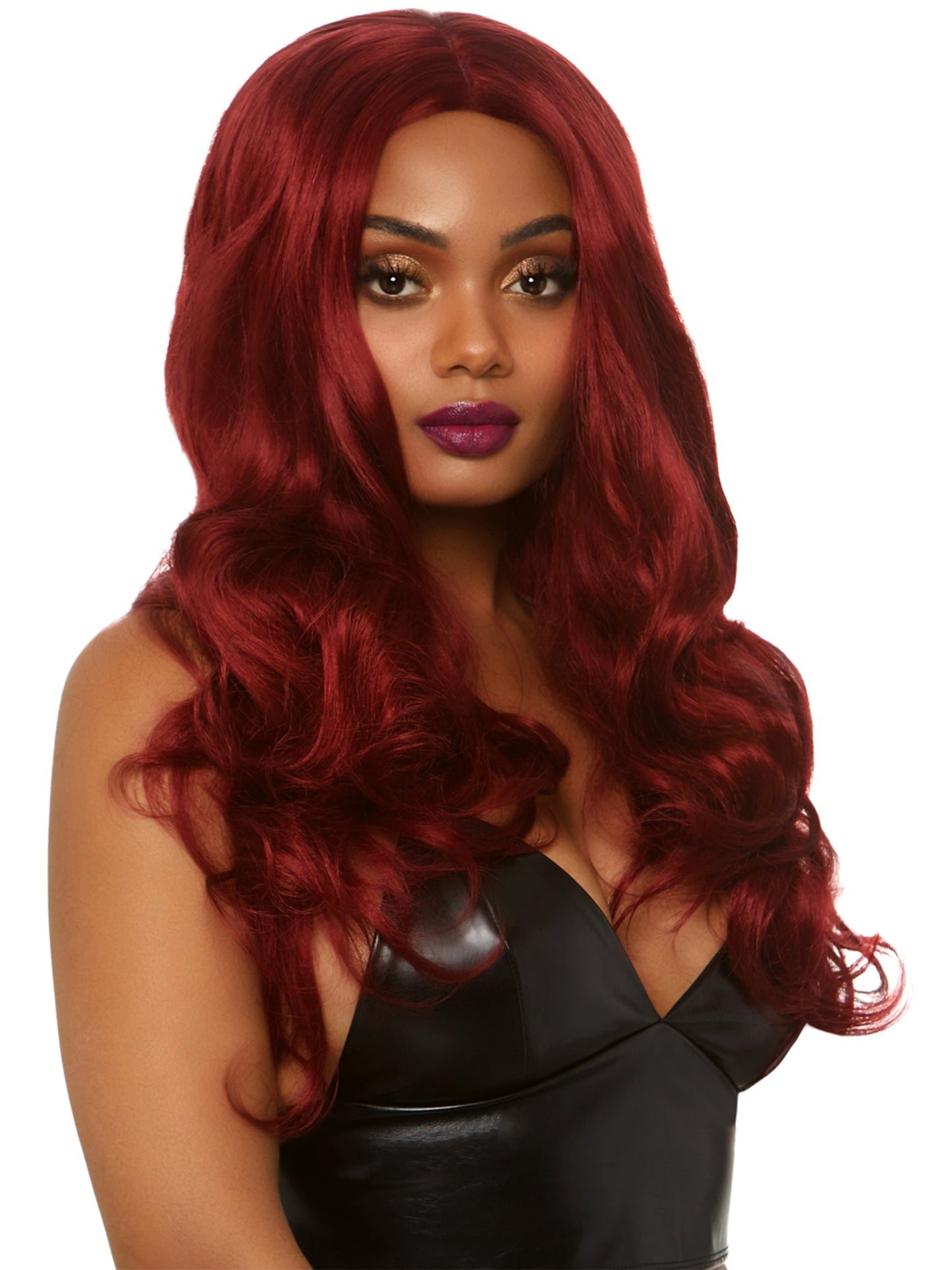 27" Long Wavy Center Part Wig