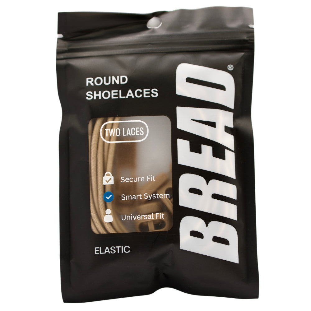 Round Cut-to-Fit Elastic Shoelaces