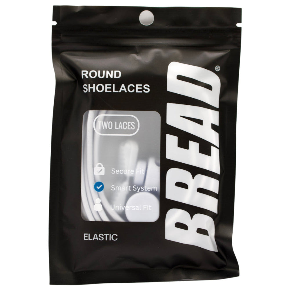 Round Cut-to-Fit Elastic Shoelaces