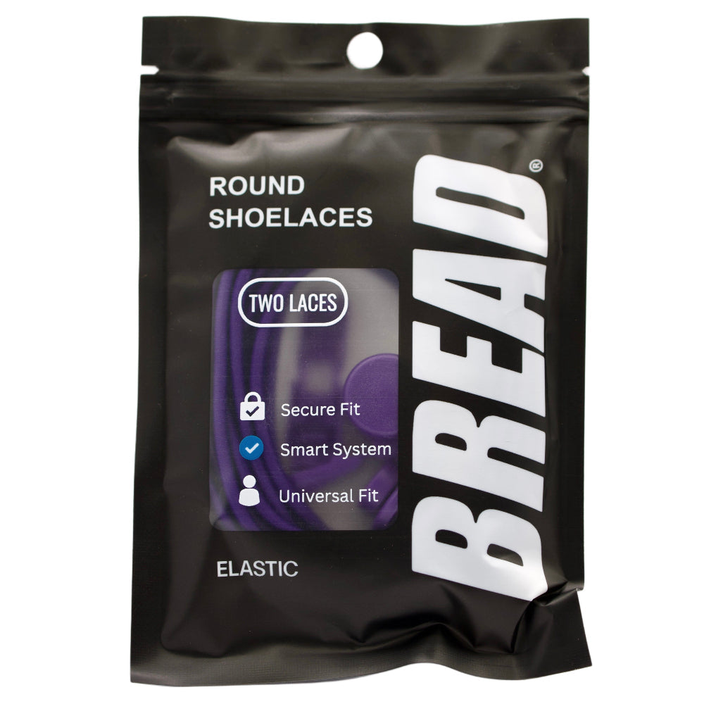 Round Cut-to-Fit Elastic Shoelaces