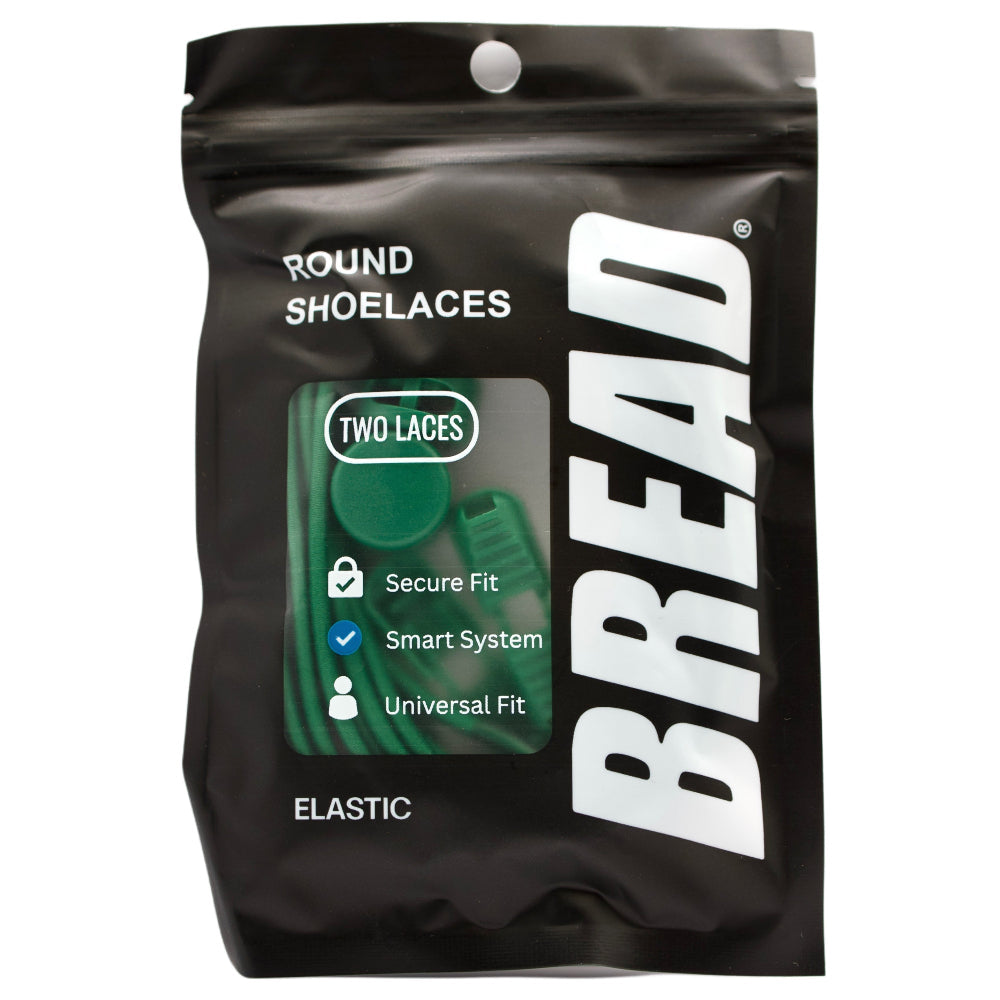 Round Cut-to-Fit Elastic Shoelaces
