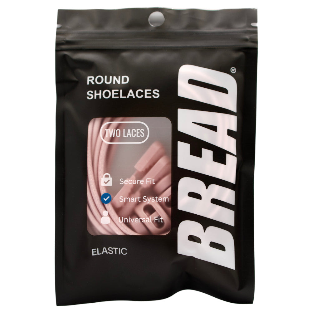 Round Cut-to-Fit Elastic Shoelaces