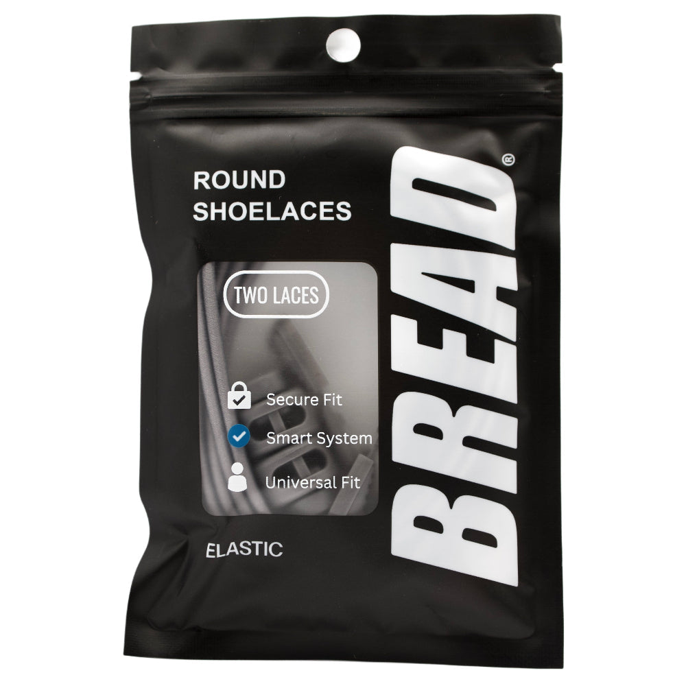Round Cut-to-Fit Elastic Shoelaces