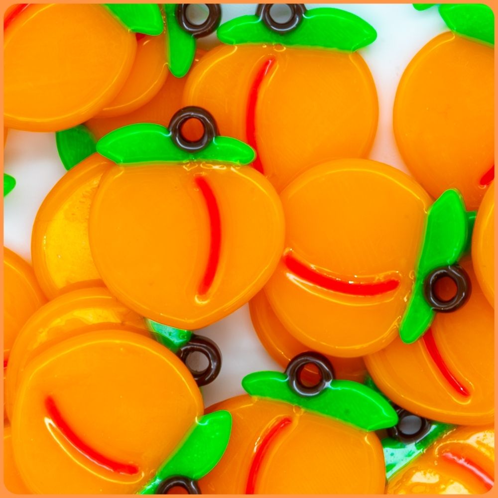 Peach Kandi Charm