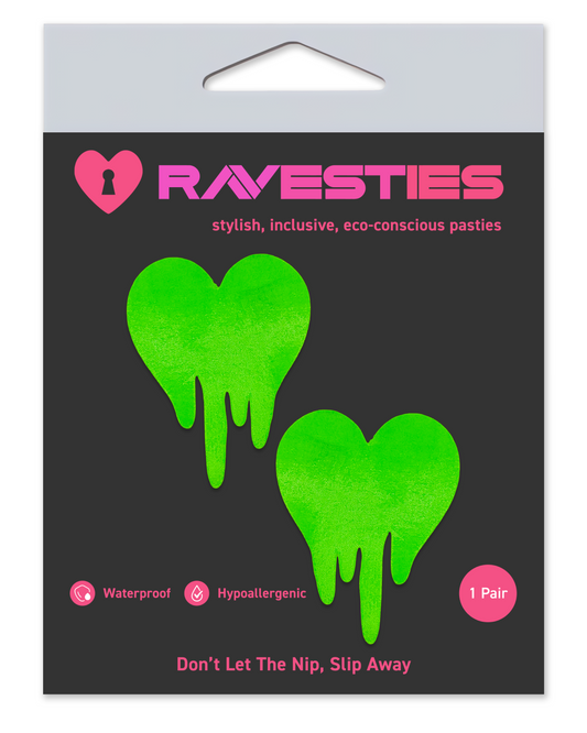 Drip Heart Nipple Pasties