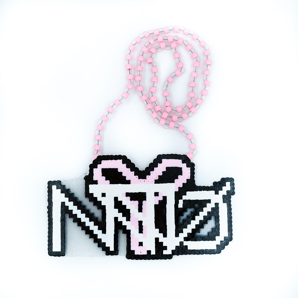 Ganja White Night Perler Necklace (Large)