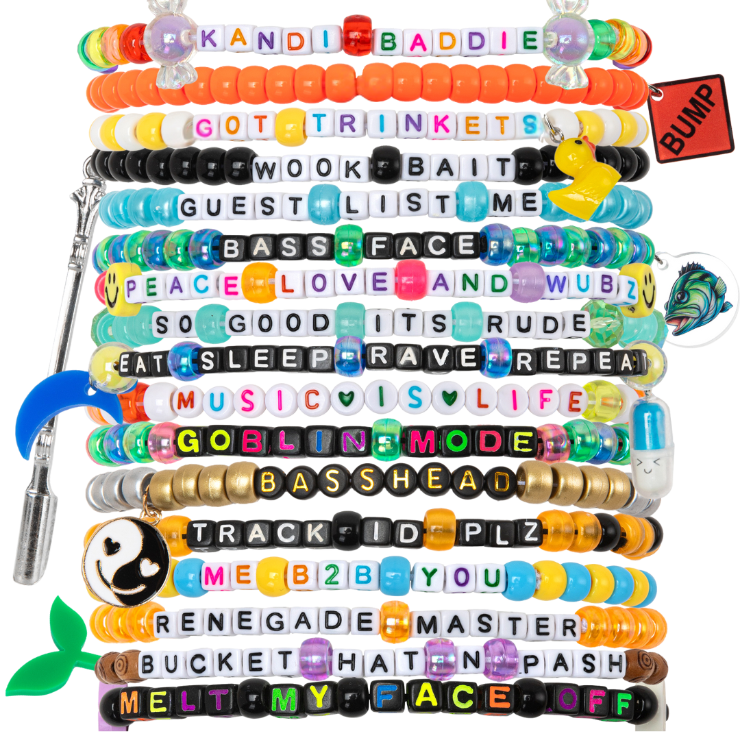 EDM Life Kandi Bracelet Pack