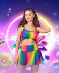 Rainbow Mesh Tank Top
