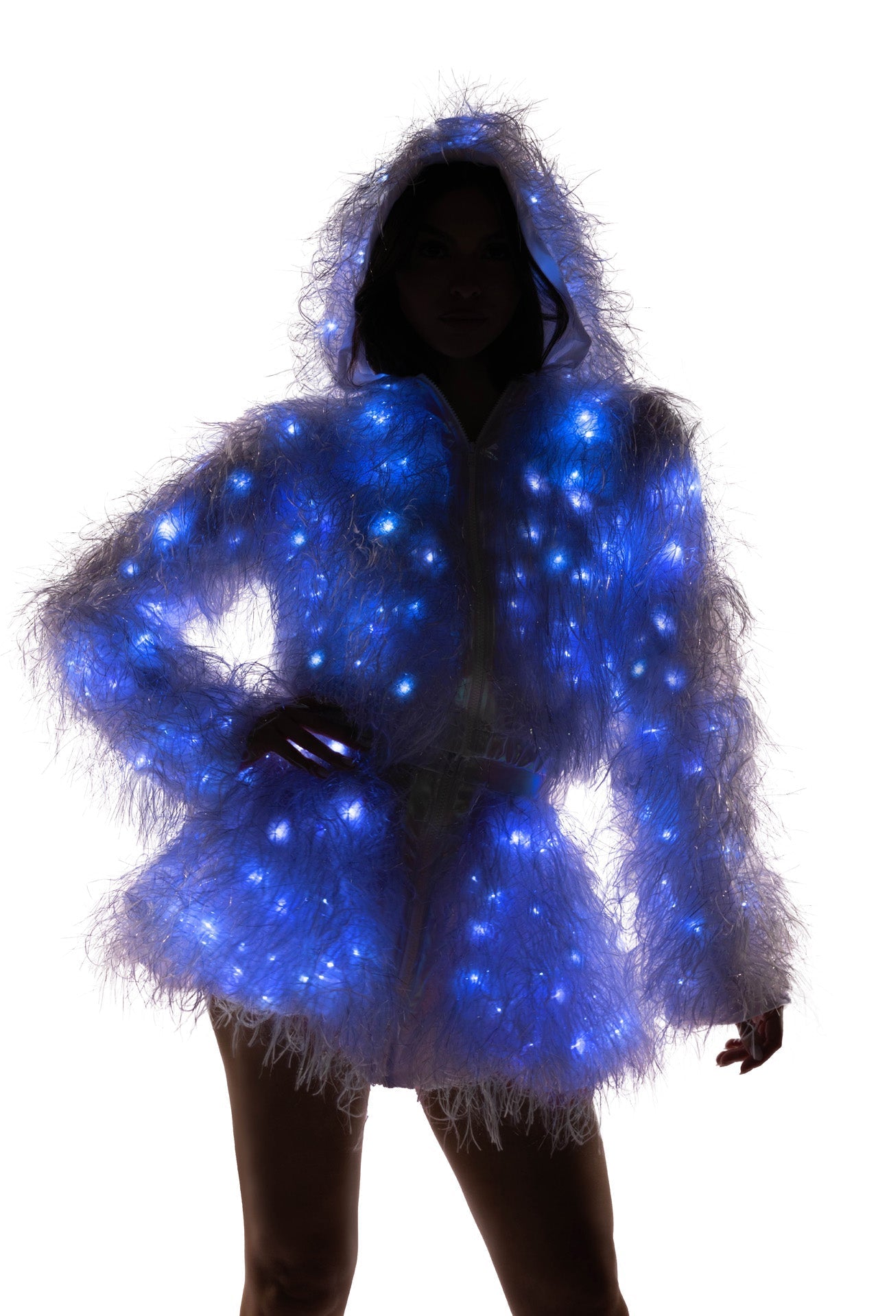 Electric Dreams Shag Skirt