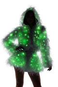 Electric Dreams Shag Skirt