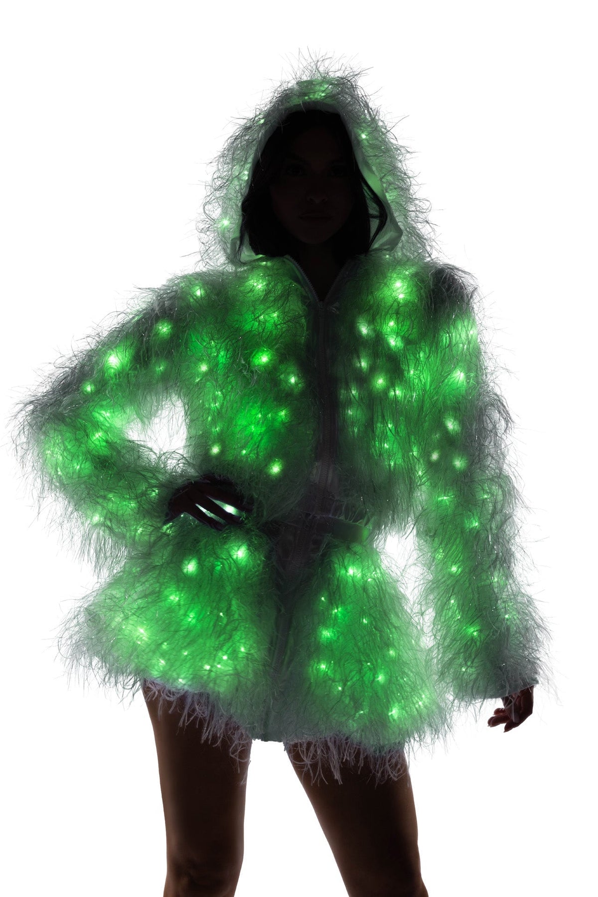 Electric Dreams Shag Skirt