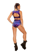 Sequin Velvet Shorts