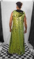 Unisex Sequin Hooded Coat