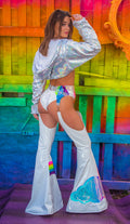 Rainbow Rays Garter Belt