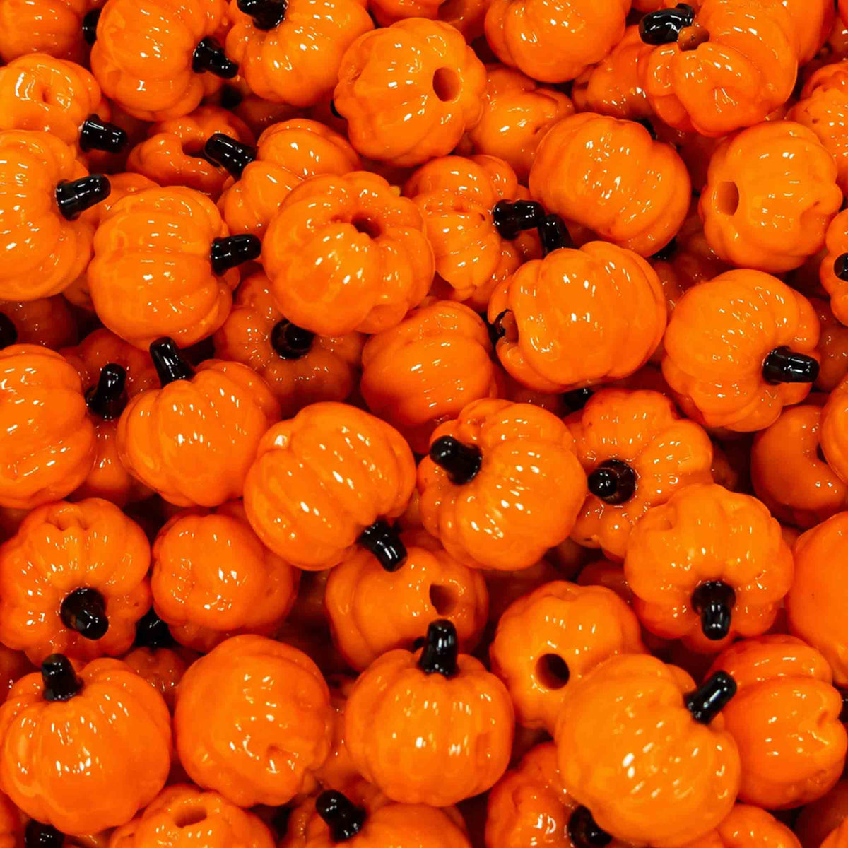 Fall Pumpkin Kandi Bead