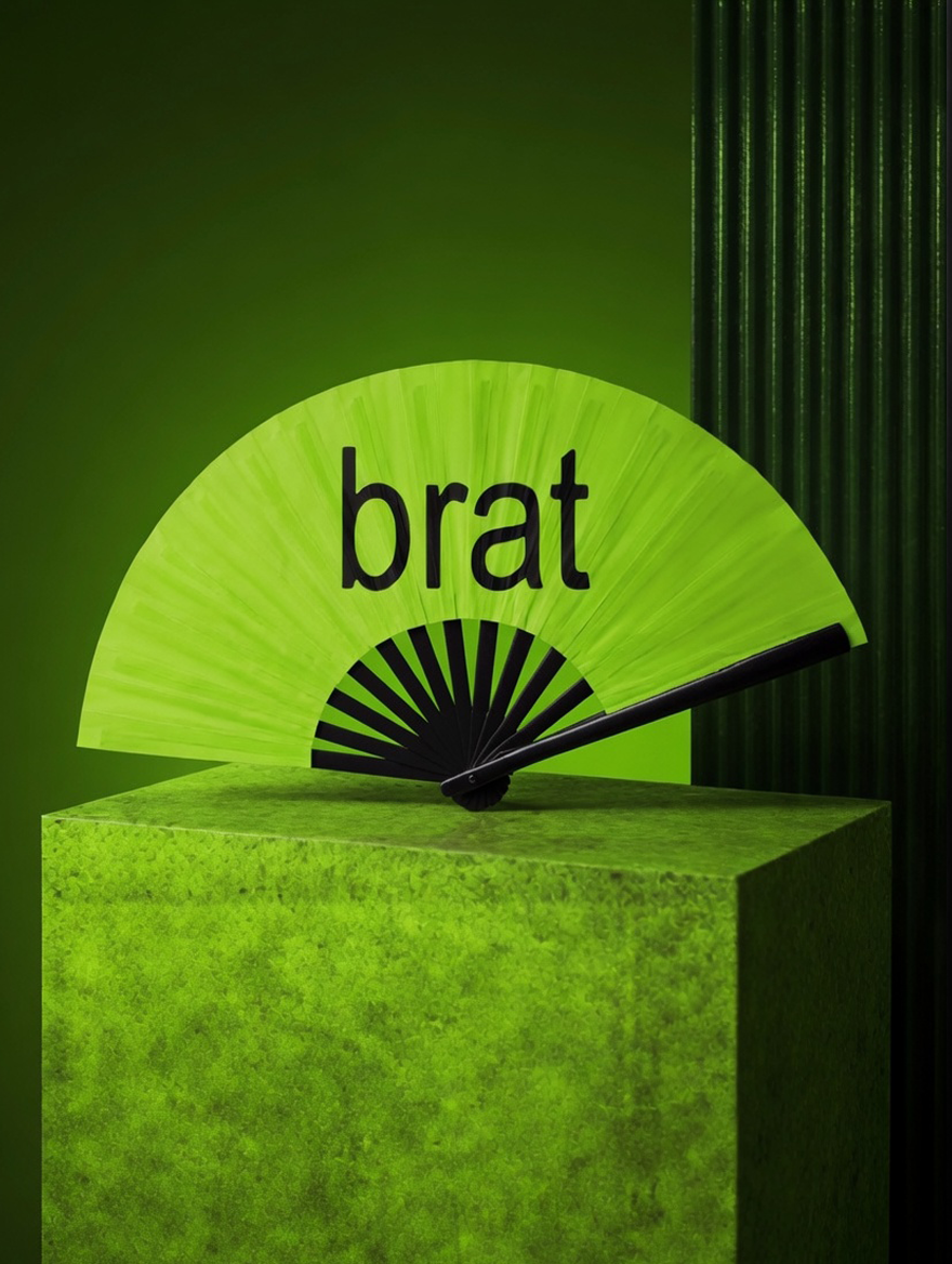 Brat Hand Fan
