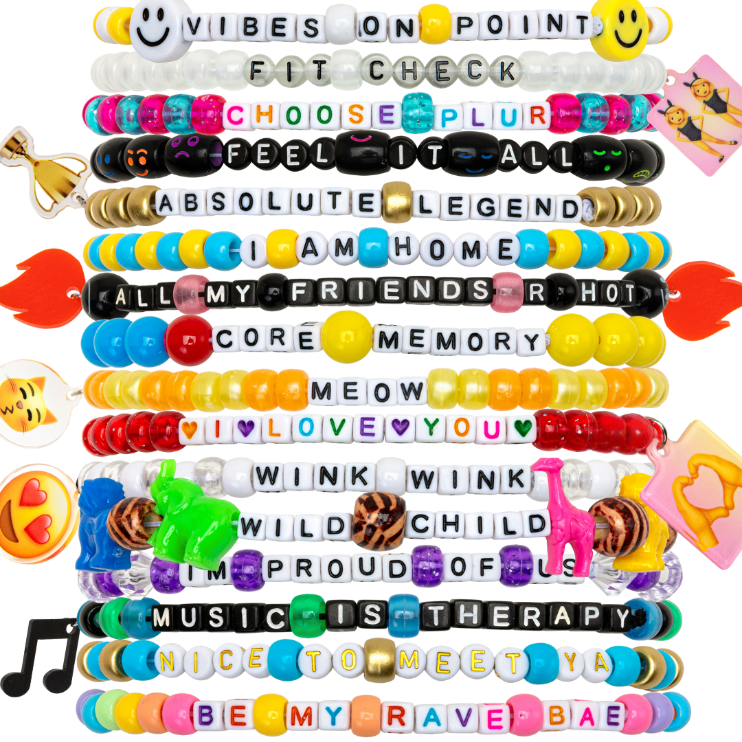 Good Vibes Kandi Bracelet Pack