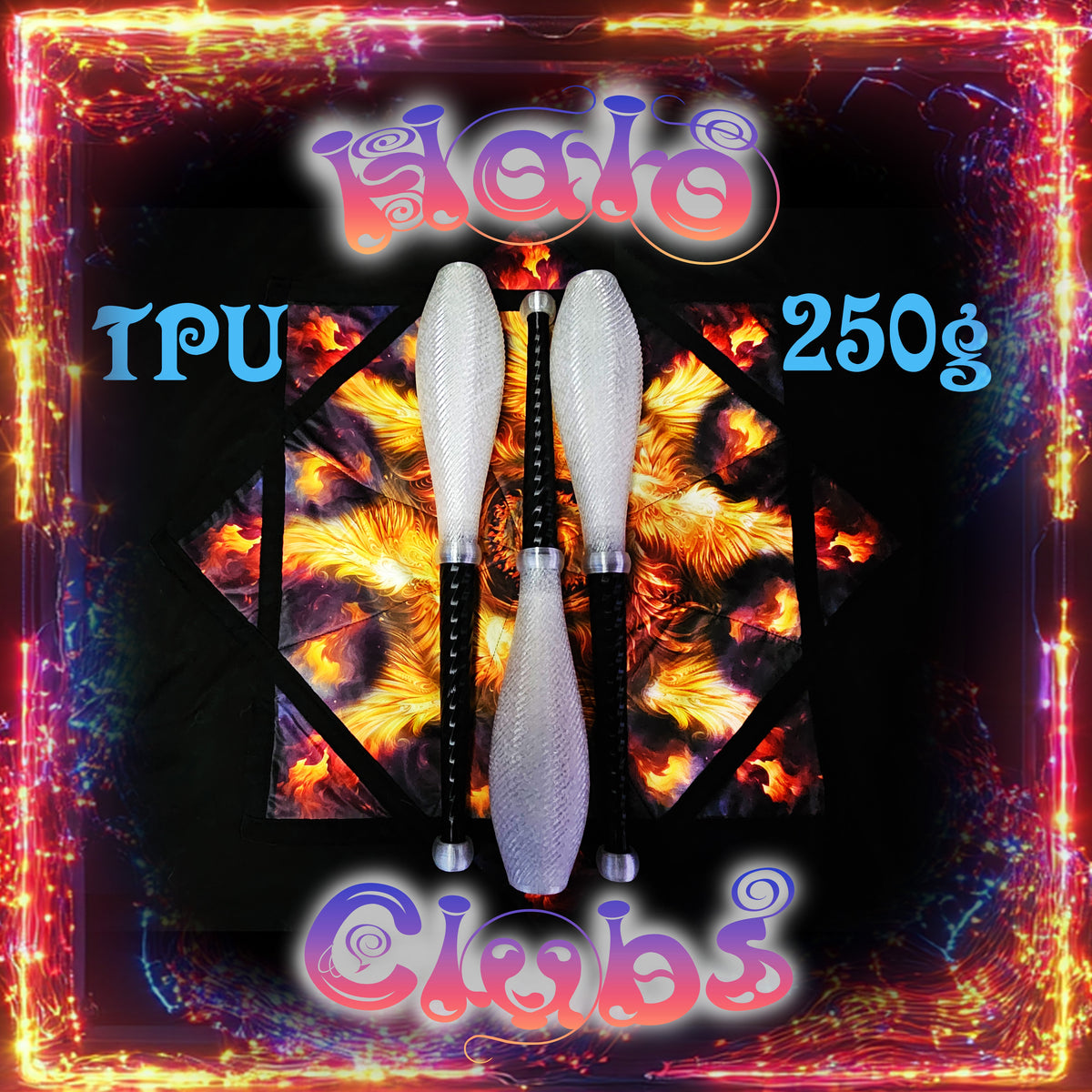LED-Ready Juggling Clubs (Set of 3)