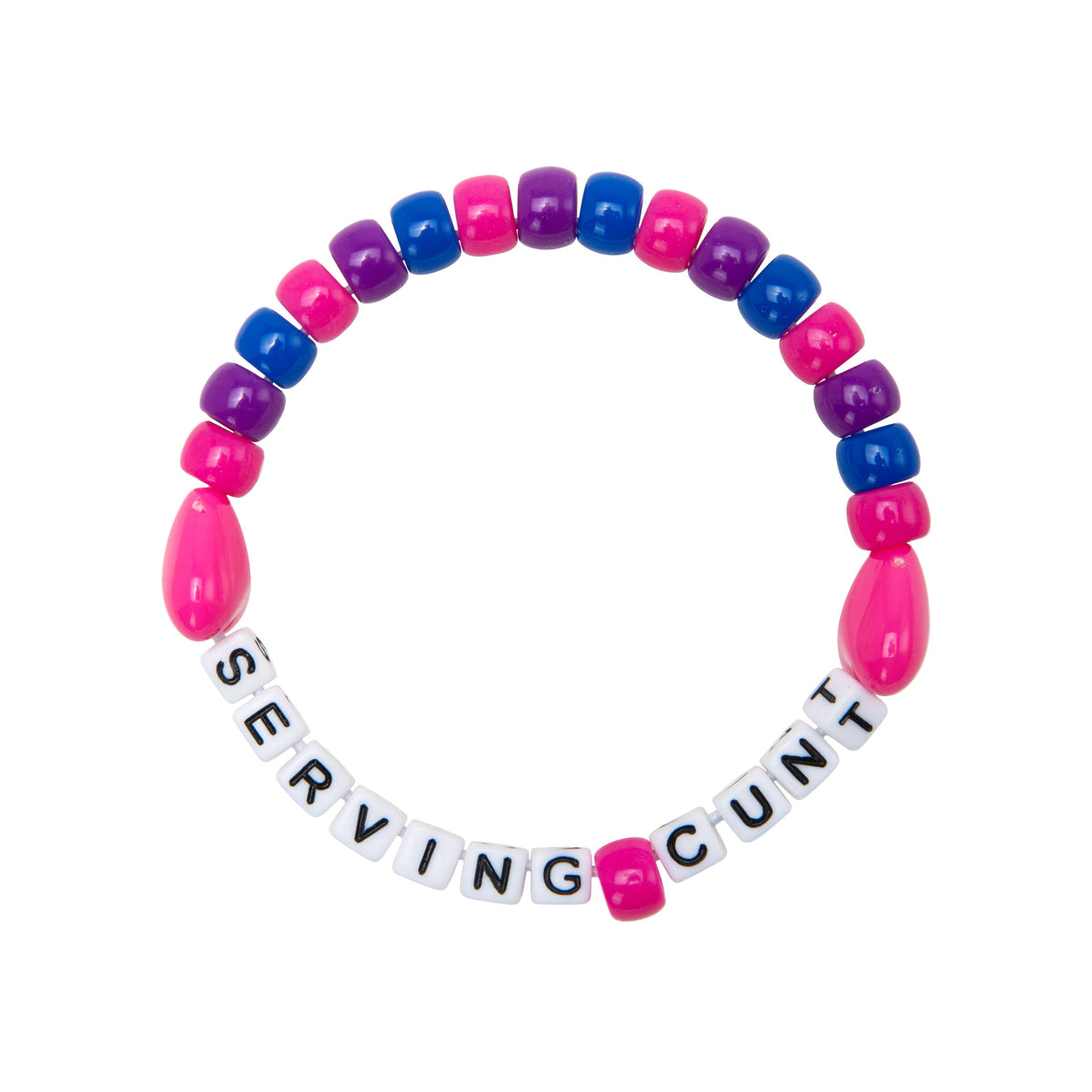 Serving C*nt Kandi Bracelet