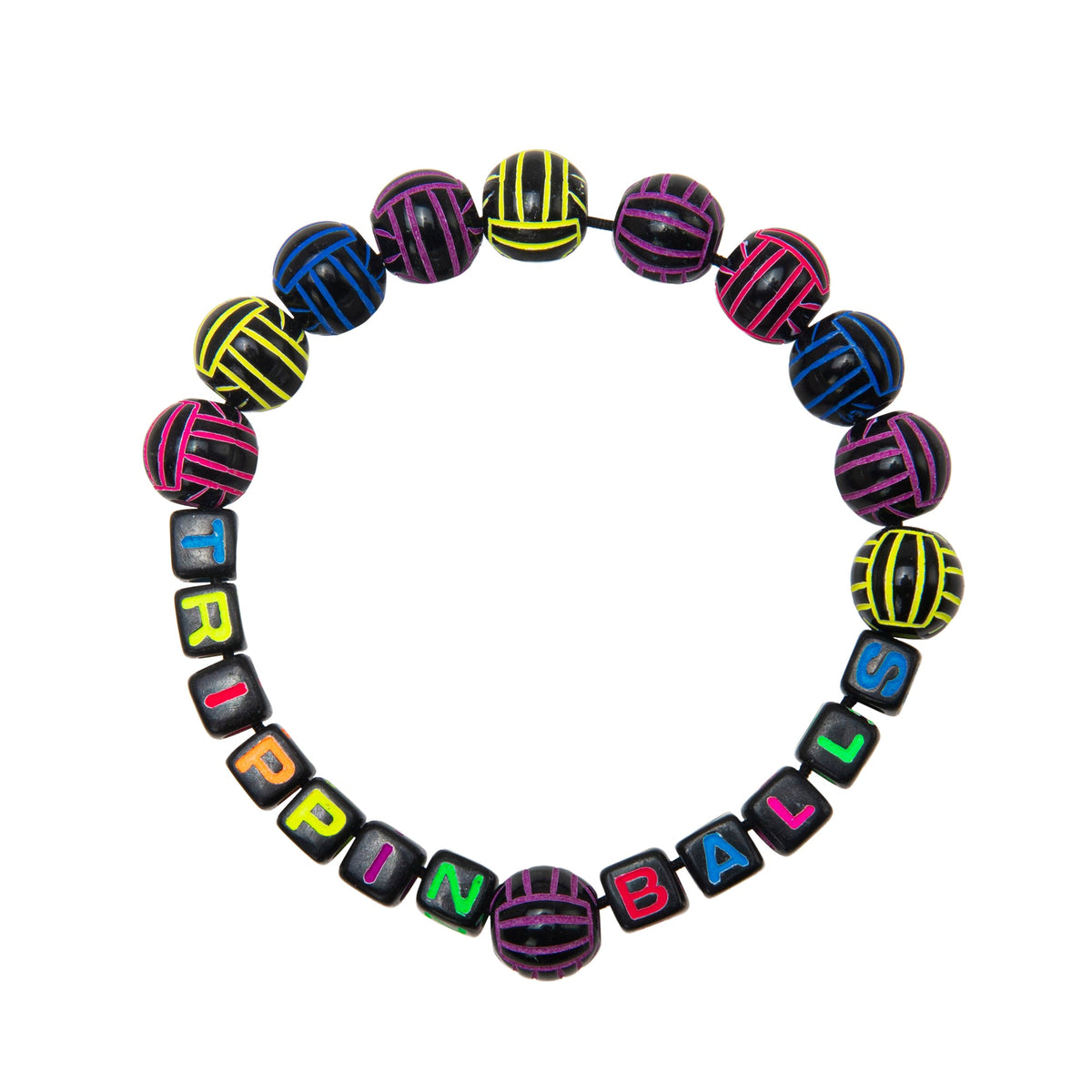 Trippin' Balls Kandi Bracelet
