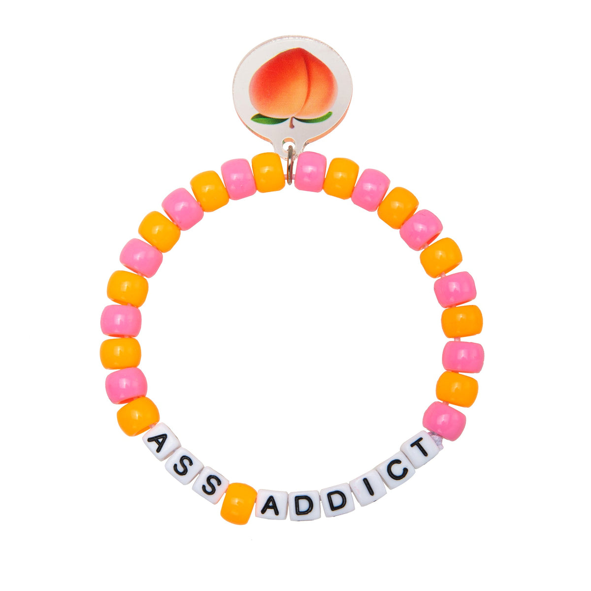 Ass Addict Kandi Bracelet
