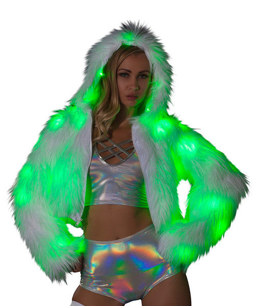 Light-Up LED Zip Hoodie
