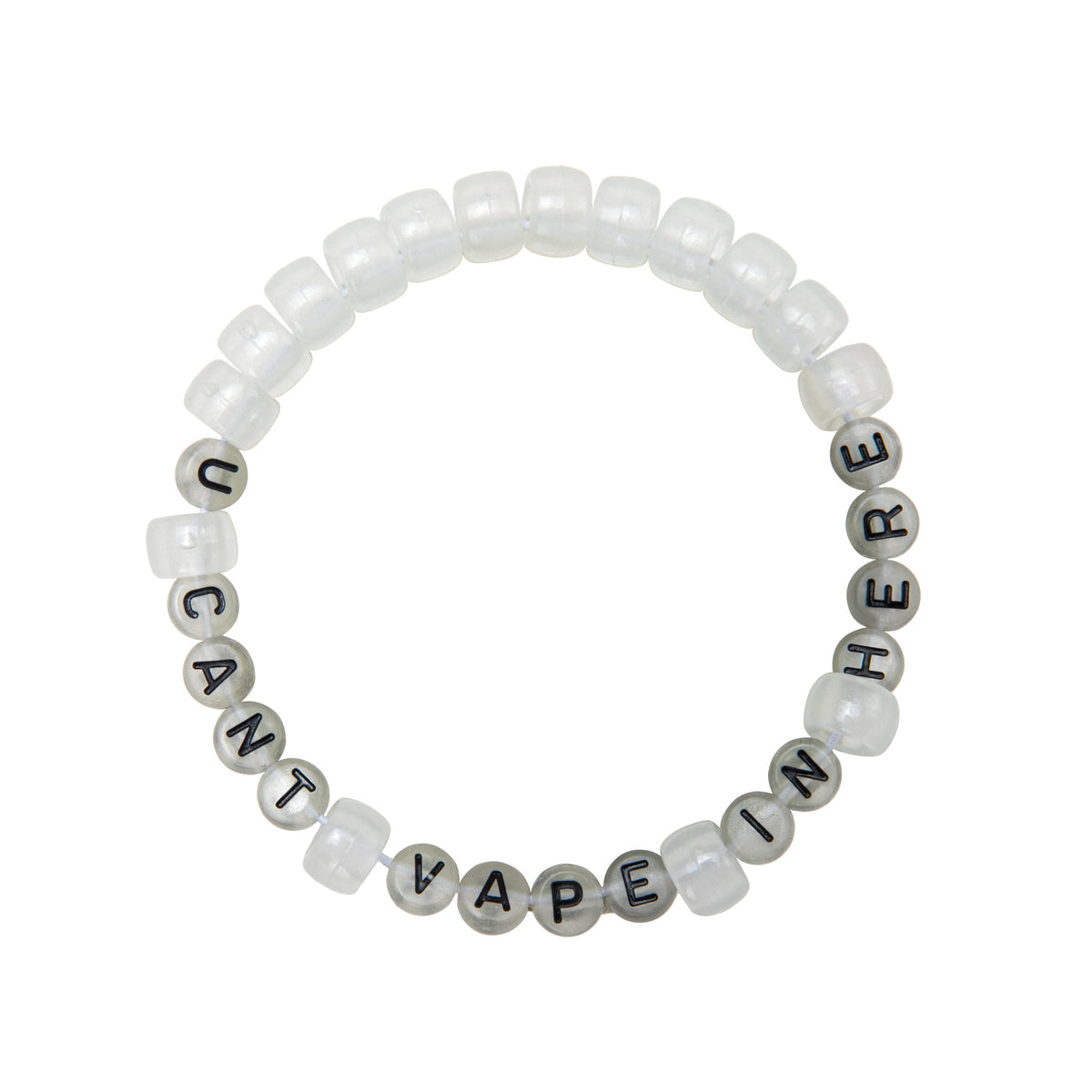 U Can't Vape In Here Kandi Bracelet