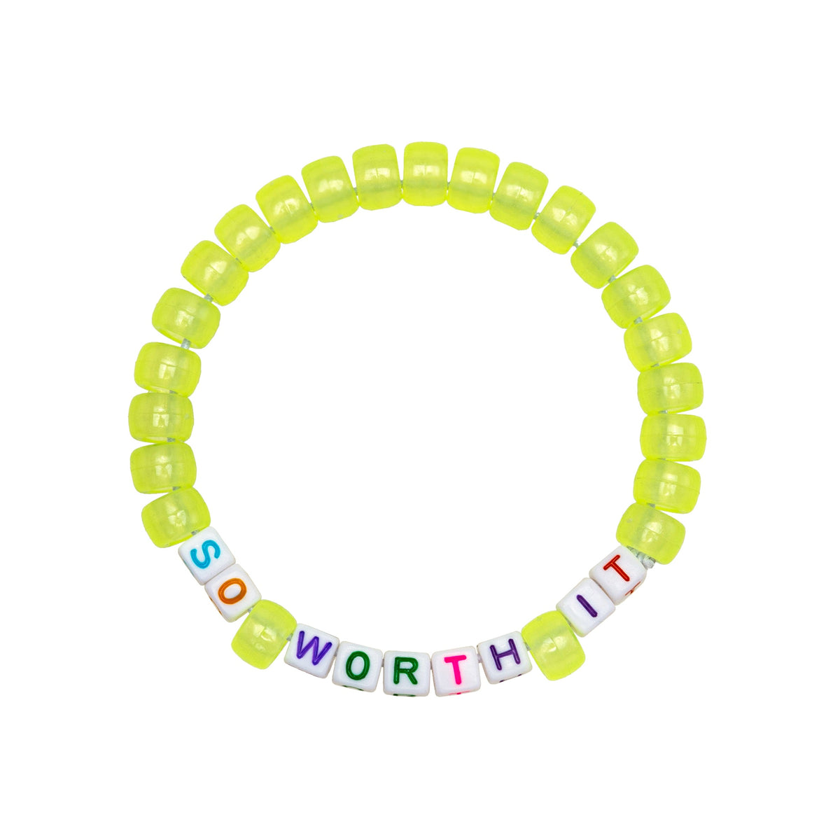 So Worth It Kandi Bracelet