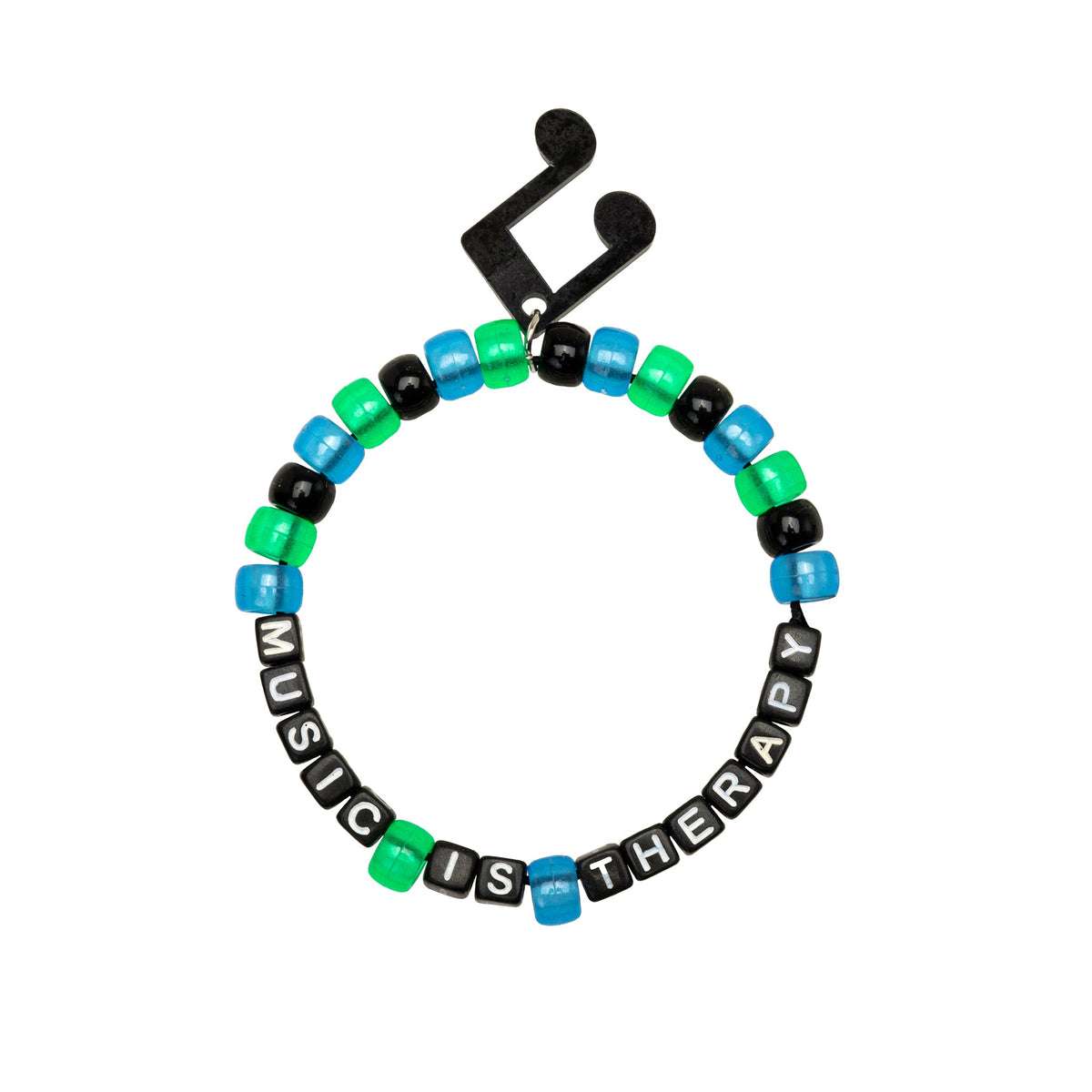 Music Is Therapy Kandi Bracelet