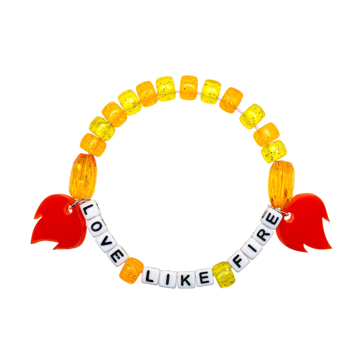 Love Like Fire Kandi Bracelet