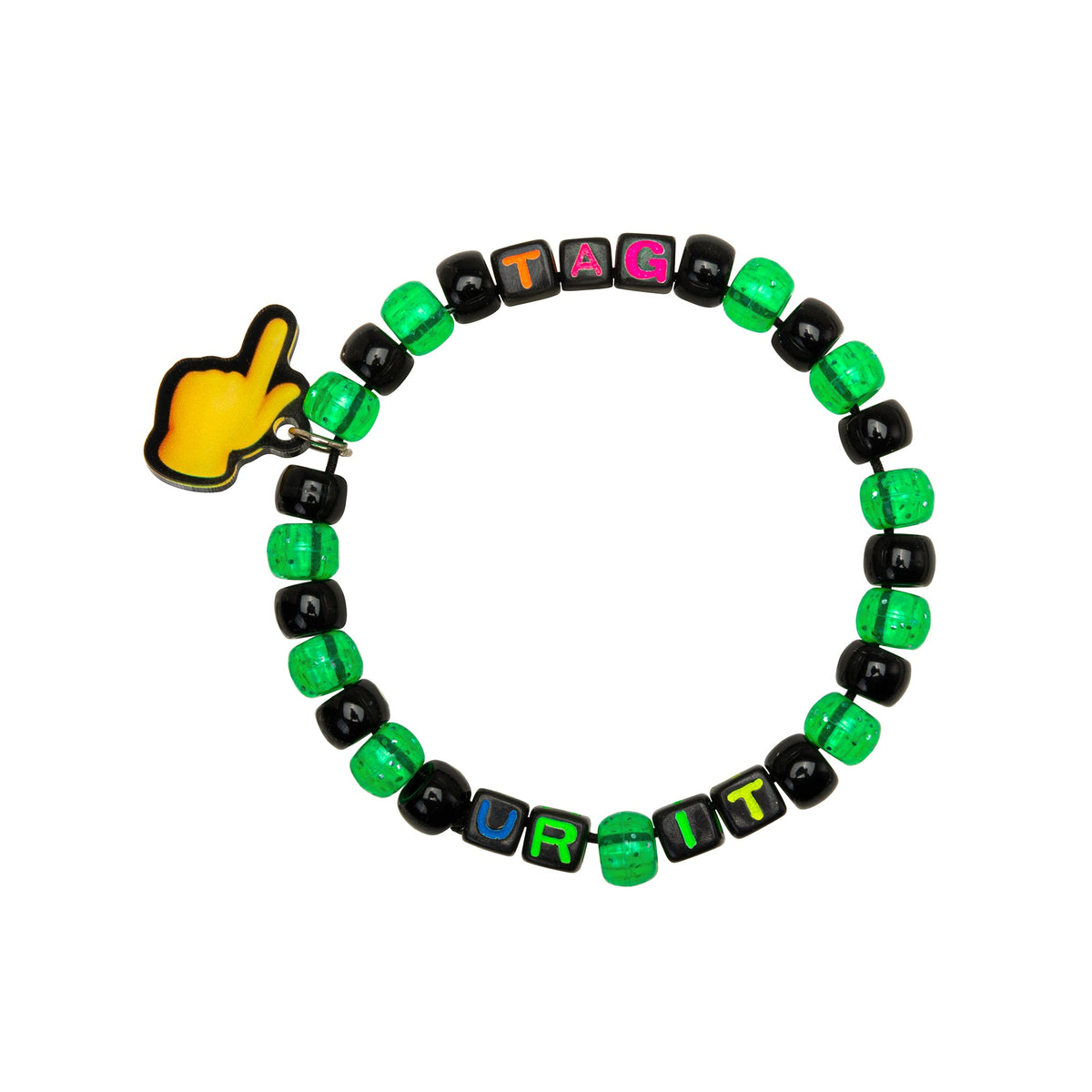Tag, You're It Kandi Bracelet