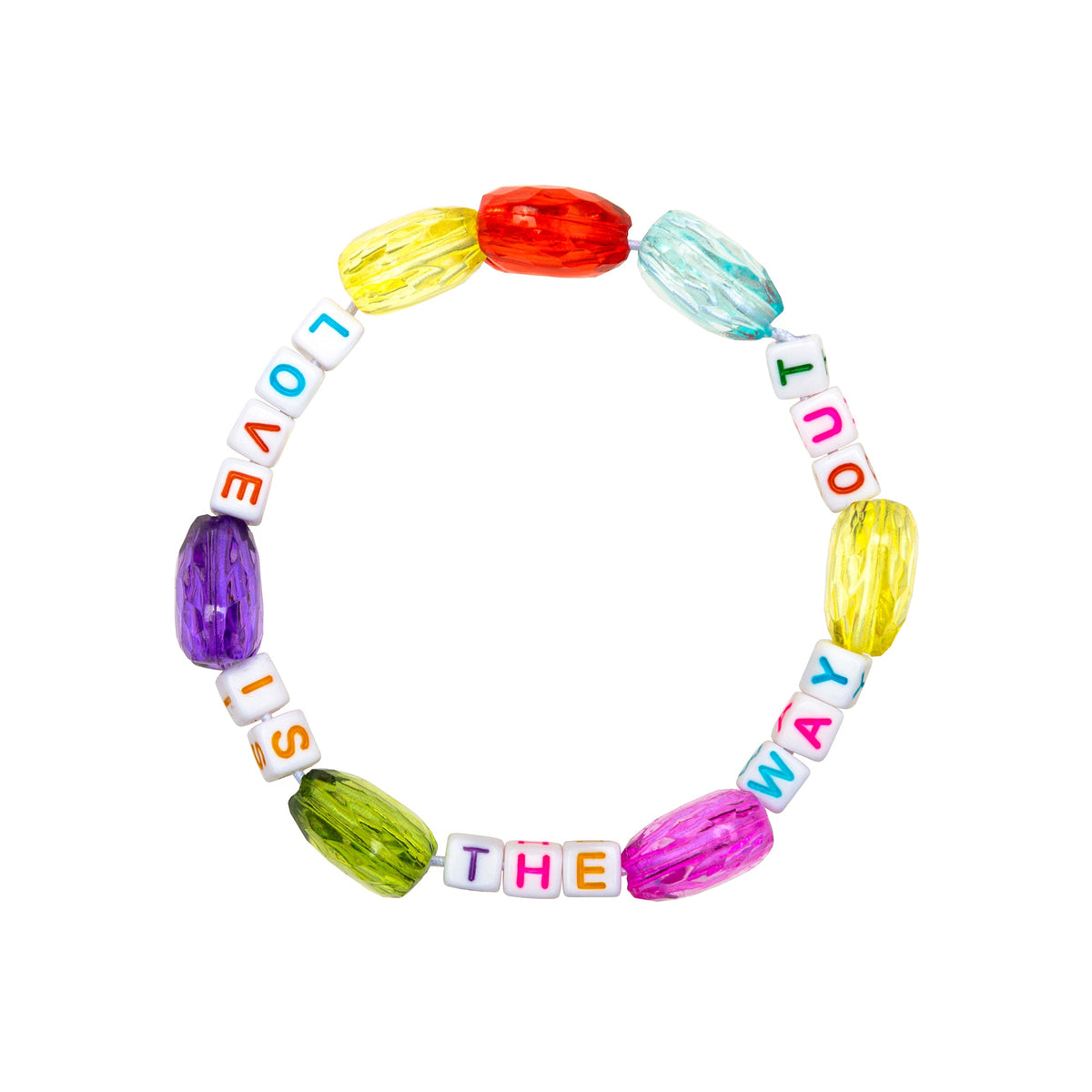 Love Is the Way Out Kandi Bracelet