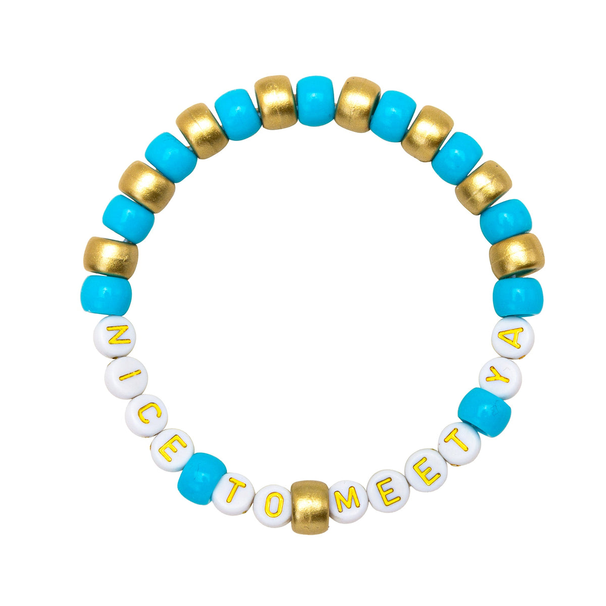 Nice to Meet Ya Kandi Bracelet