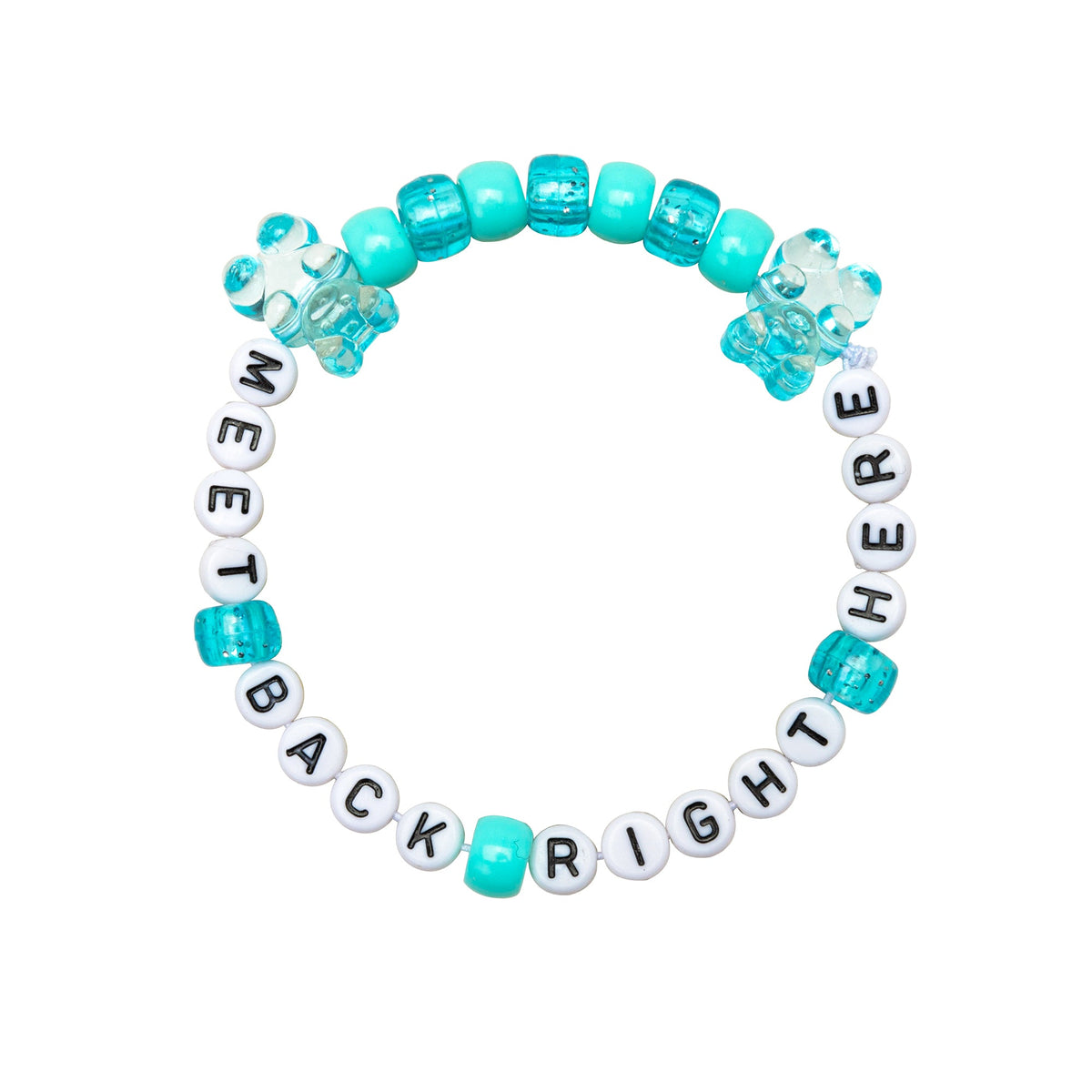 Meet Back Right Here Kandi Bracelet