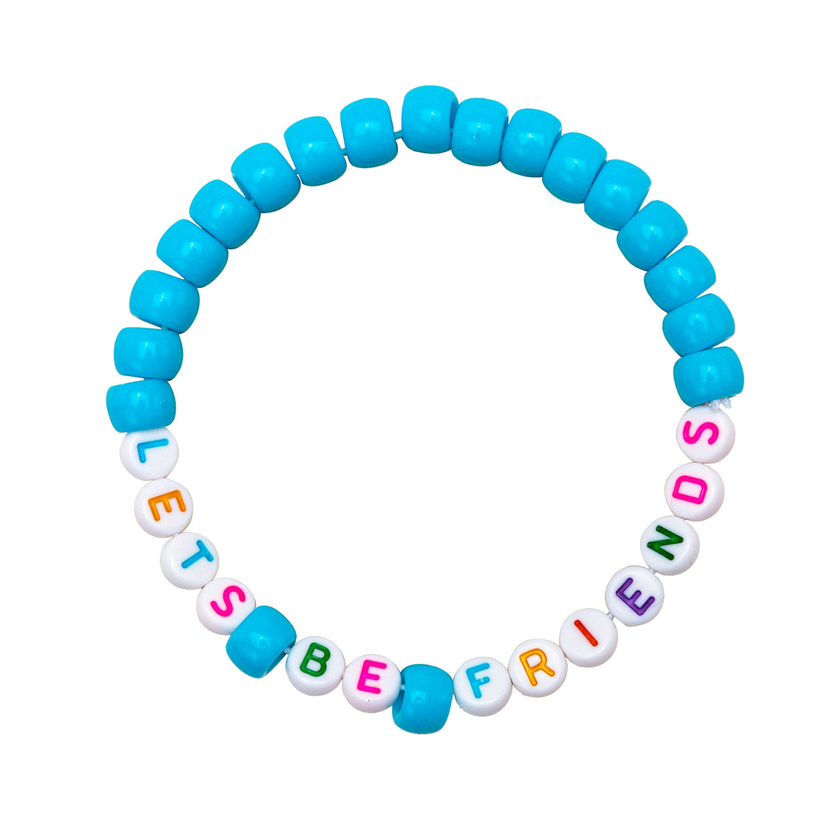Let's Be Friends Kandi Bracelet