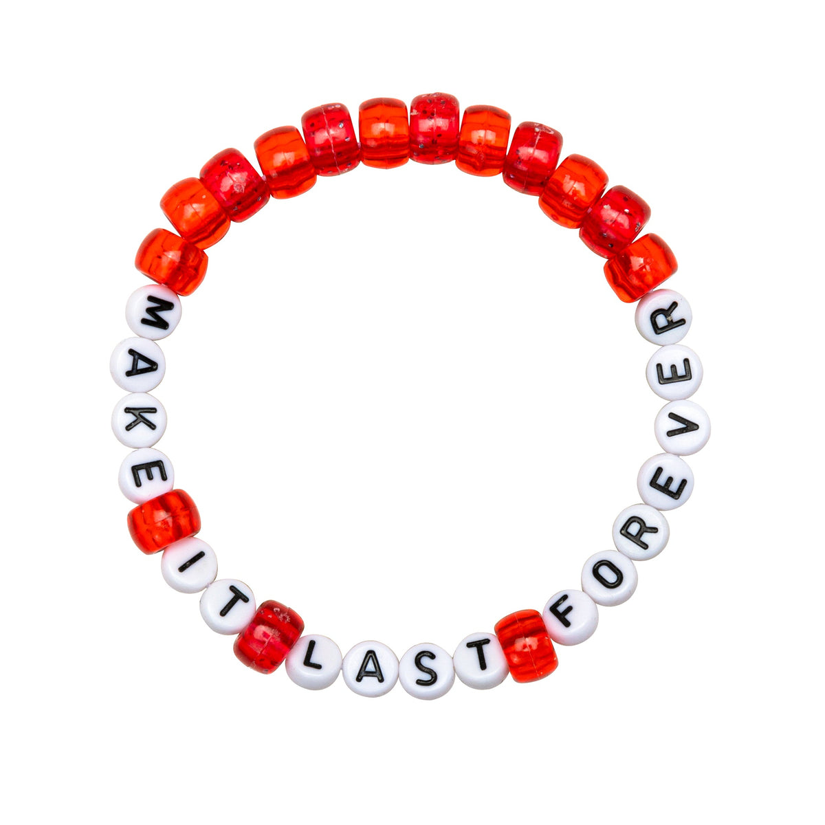 Make It Last Forever Kandi Bracelet