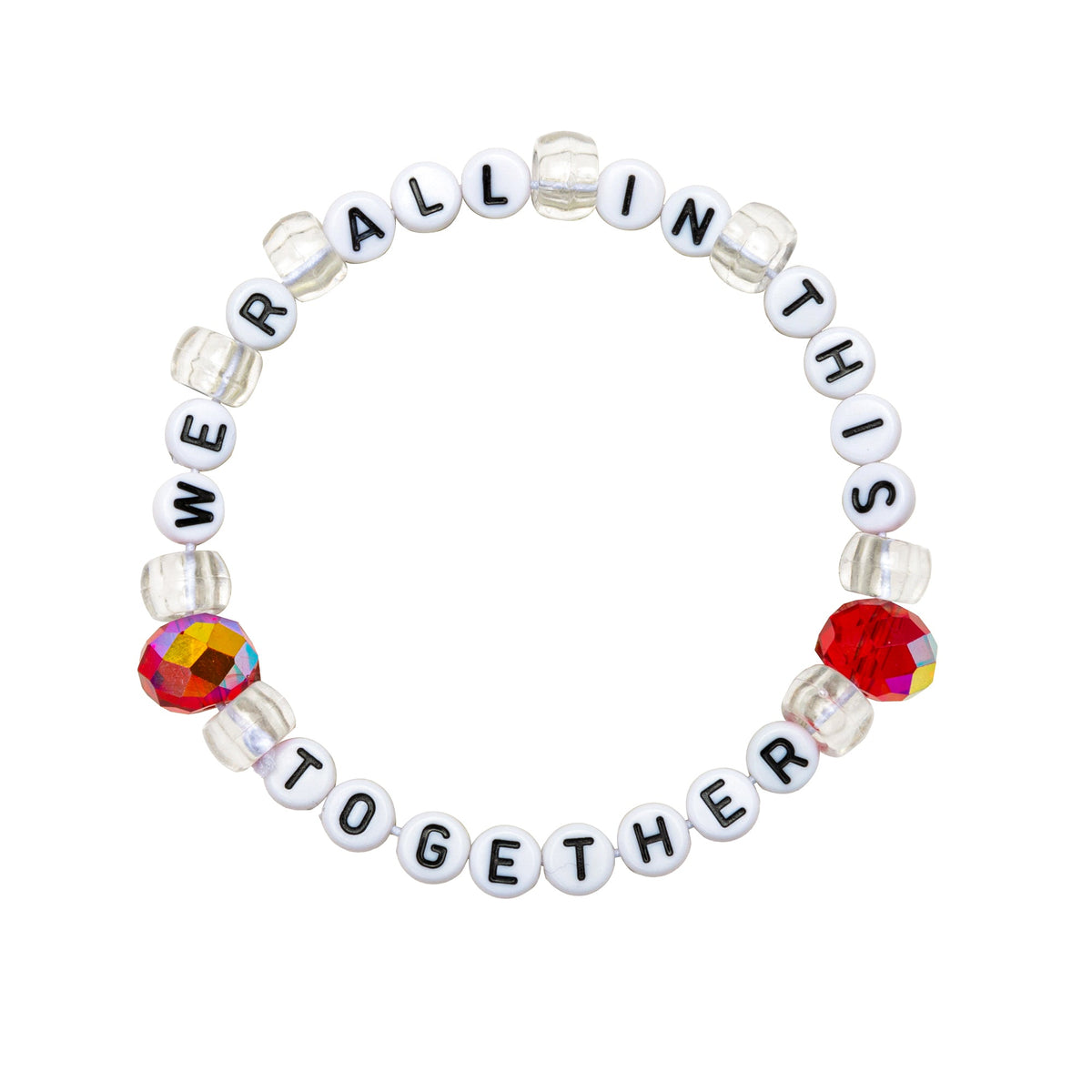 We Are All In This Together Kandi Bracelet