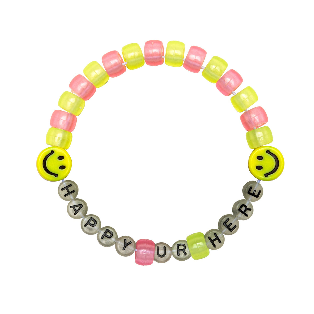 Happy Ur Here Kandi Bracelet