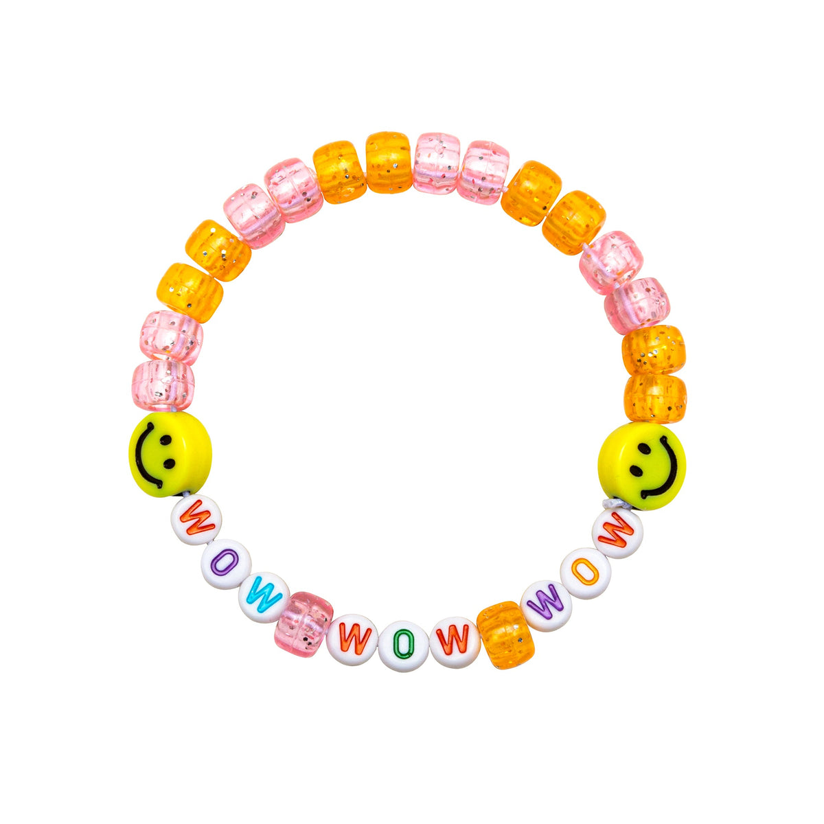 Wow x3 Kandi Bracelet